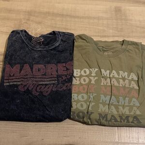 Madres Are Magical Graphic Tee - Black